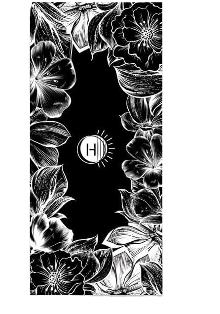 Hairaco Foil Board 5x11 inch, Acrylic Balayage Board for Hairstylist Floral Collection