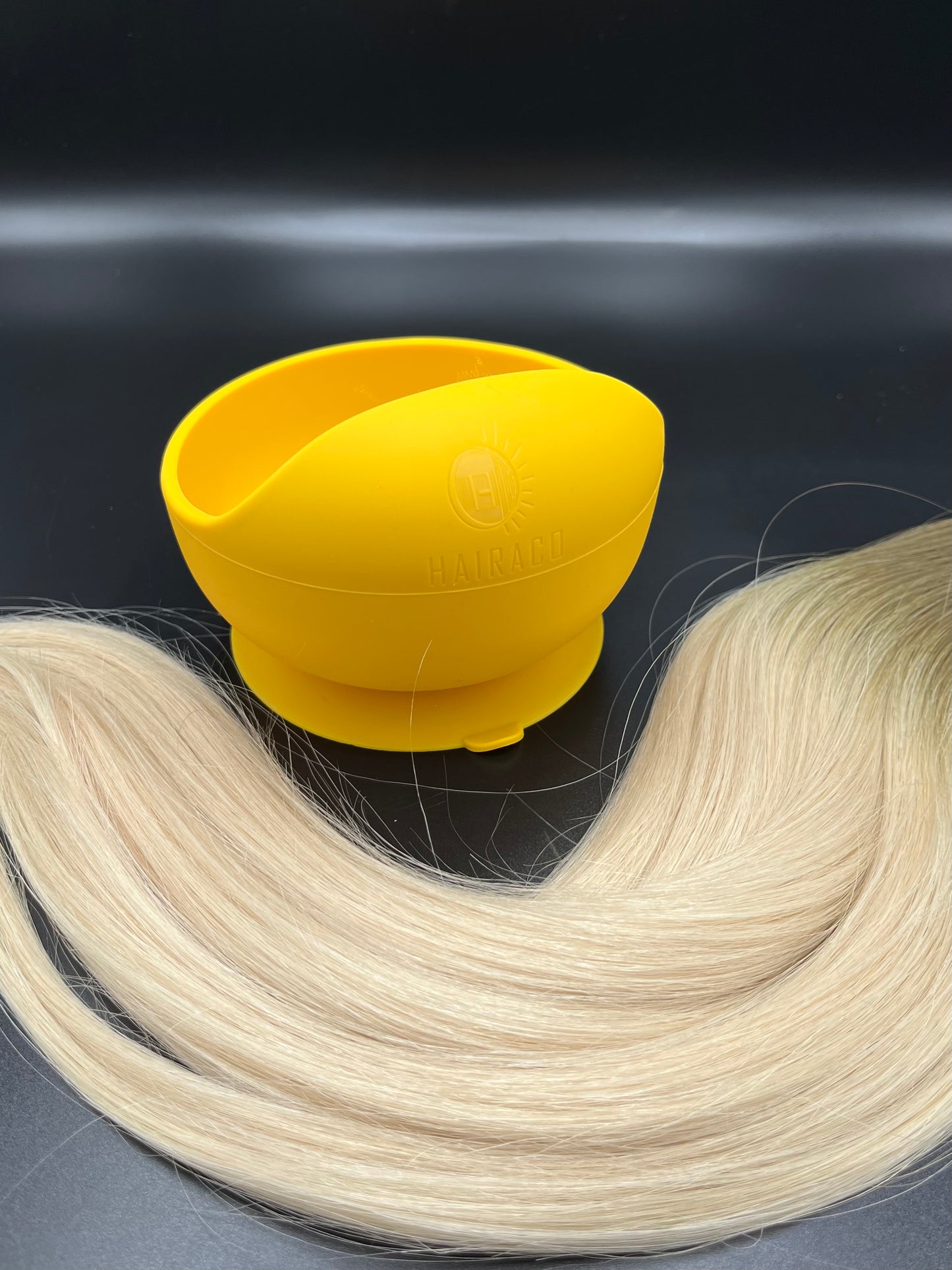 Hairaco Non-Slip Suction Hair Color Bowl (Dandelion)